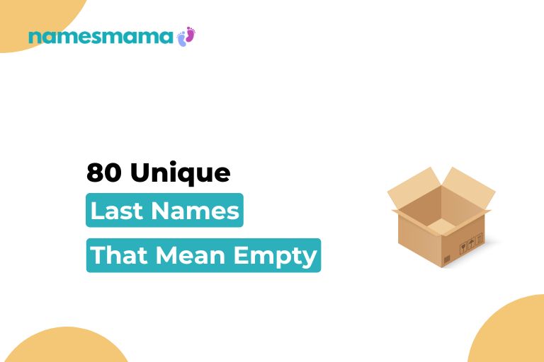 Last names that mean empty